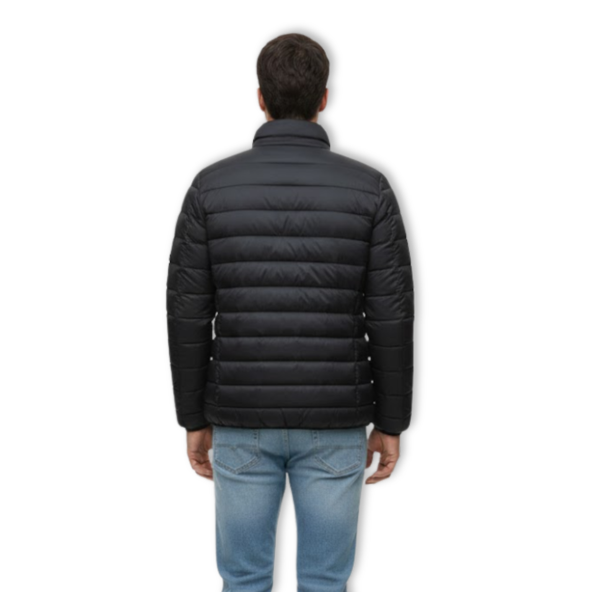Men's Ultralight Packable Puffer Jacket with Duck Down Fill and Waterproof Shell