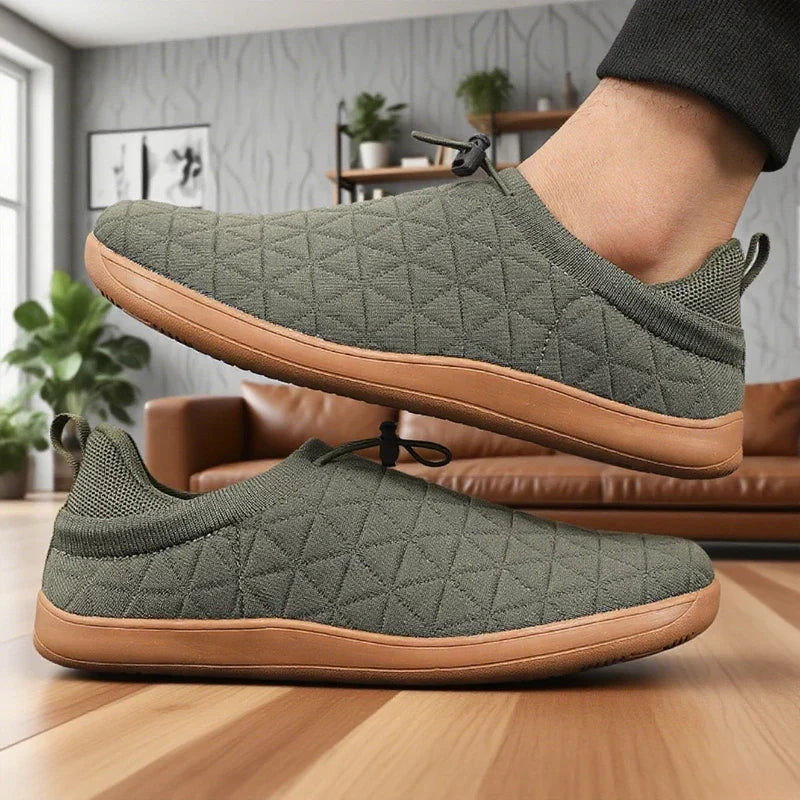 Men's Barefoot Shoes with Wide Toe Box Zero Drop Sole and Breathable Mesh Upper