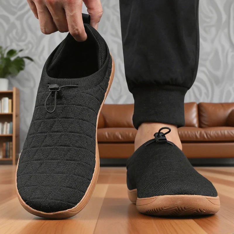 Men's Barefoot Shoes with Wide Toe Box Zero Drop Sole and Breathable Mesh Upper