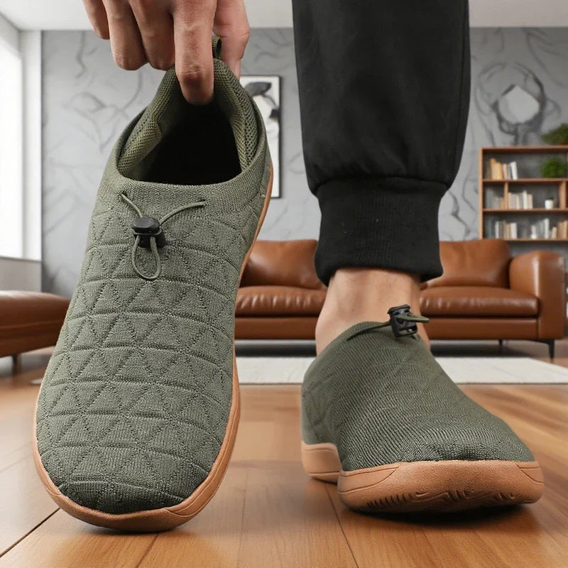 Men's Barefoot Shoes with Wide Toe Box Zero Drop Sole and Breathable Mesh Upper