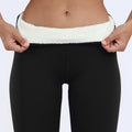 Women's High Waisted Fleece Lined Leggings with Sherpa Interior and Sculpting Fit
