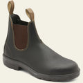Men's Vegan Leather Chelsea Boots with Water Repellent Upper and Pull On Design
