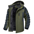 Men's Insulated Full Zip Jacket with Wind Protection and Comfort Fit for Outdoors